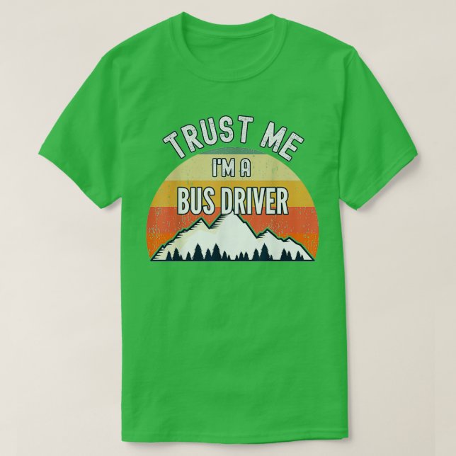 Busfahrer Sonnenrase im Ich T-Shirt (Design vorne)