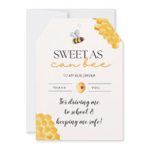 Busfahrer süß, wie kann man dank Ihrer Karte