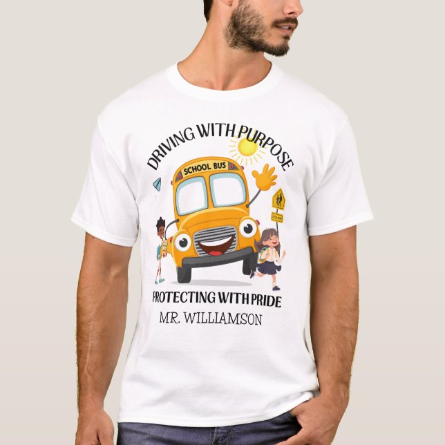 Busfahrer T-Shirt (Vorderseite)