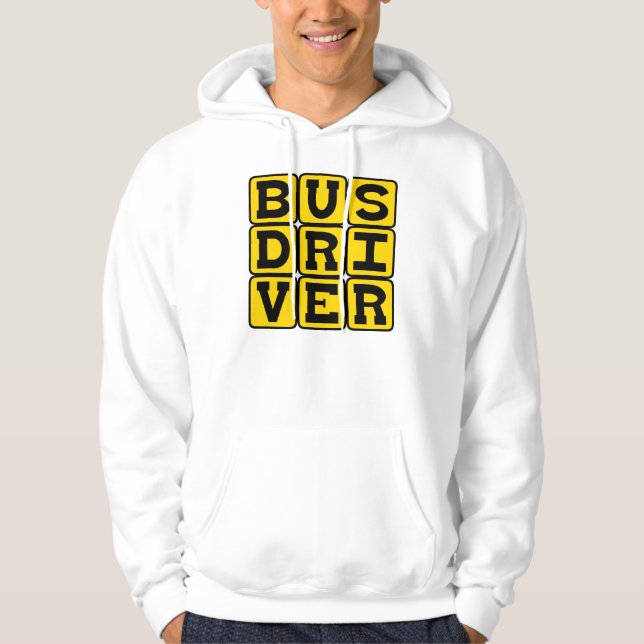 Busfahrer, Transportberuf Hoodie (Vorderseite)