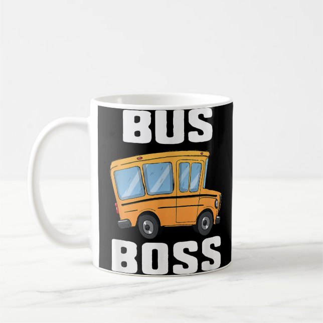 Busfahrer von Funny Bus Kaffeetasse (Links)