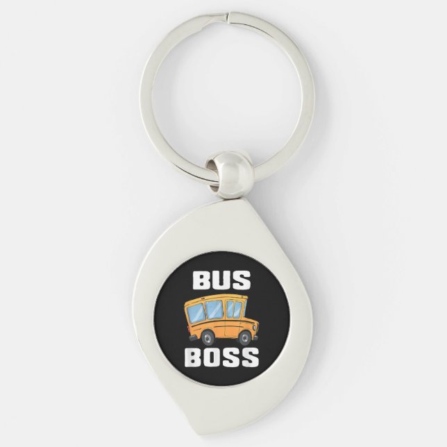 Busfahrer von Funny Bus Schlüsselanhänger (Vorderseite)