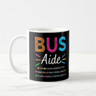 Busfahrerhilfe zurück zum Schulabschlusszentrum Kaffeetasse
