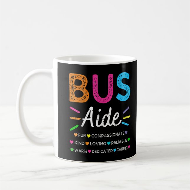 Busfahrerhilfe zurück zum Schulabschlusszentrum Kaffeetasse (Links)