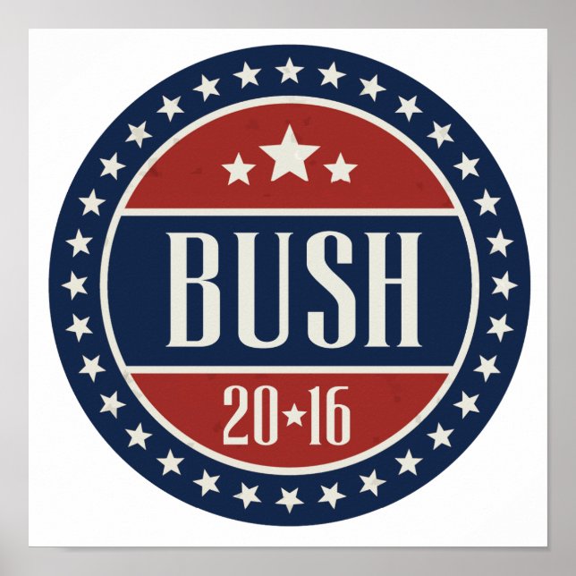 BUSH 2016 STARCIRCLE -.png Poster (Vorne)