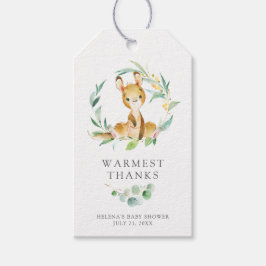 Bush Baby Kangaroo Baby Shower Fevor Tags Geschenkanhänger