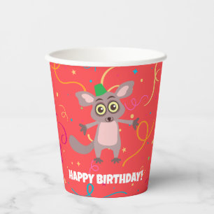 Bush Baby Paper Cup Pappbecher