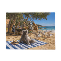 Bush-Barbecue mit Kängurus und Koalas