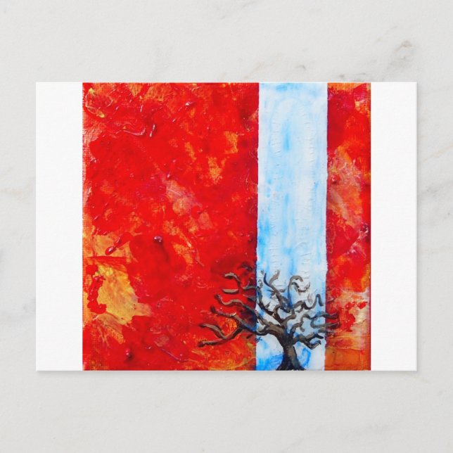 Bush brennen postkarte (Vorderseite)