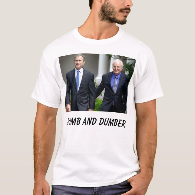 Bush, Cheney T-Shirt (Vorderseite)