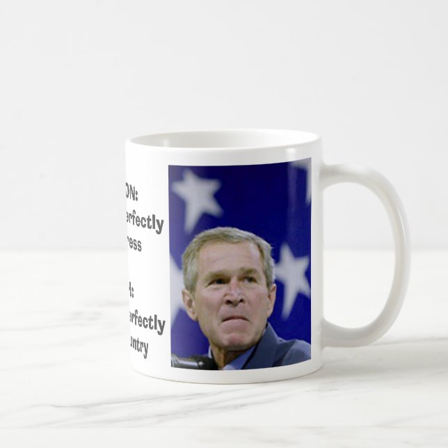 BUSH/CLINTON TASSE (Rechts)