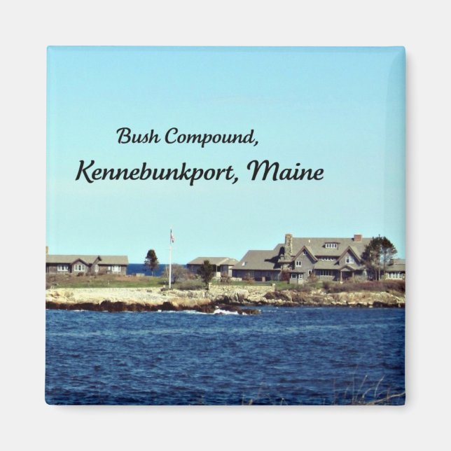 Bush Compound, Kennebunkport, Maine Magnet (Vorne)