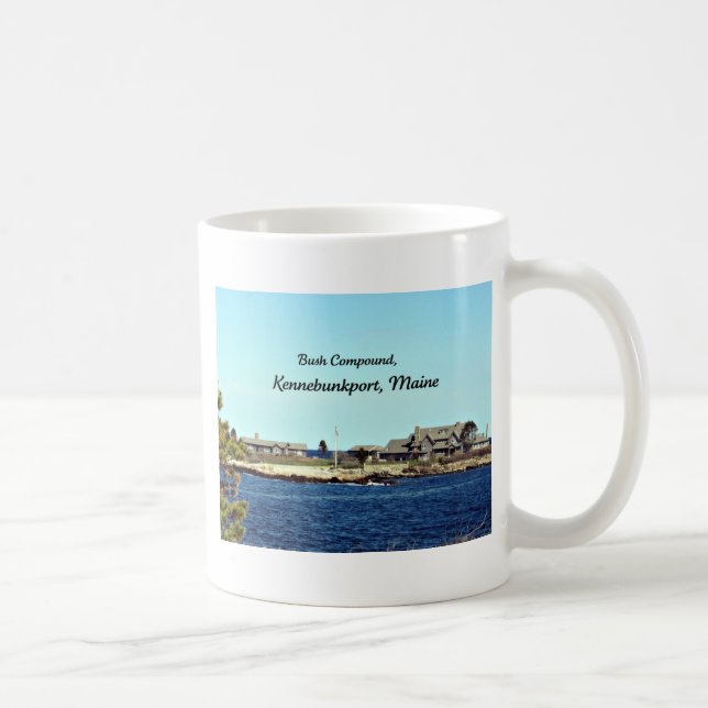 Bush Compound, Kennebunkport, Maine Tasse (Rechts)