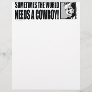 BUSH - COWBOY-White