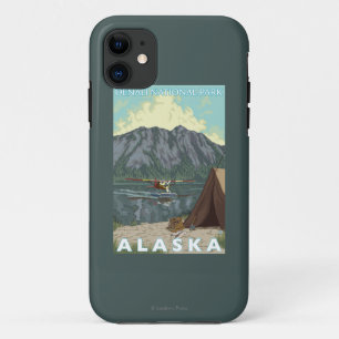 Bush-Flugzeug u. Fischen - Denali Nationalpark, Case-Mate iPhone Hülle
