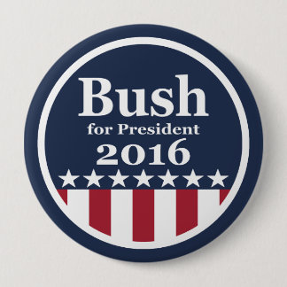 Bush für Knöpfe Präsidenten-2016 Kampagne Button