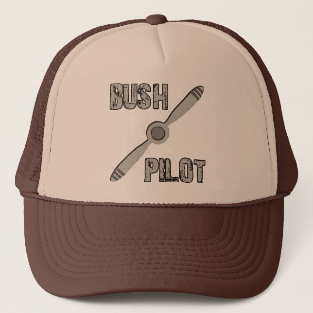 Bush-Pilot Truckerkappe (Vorderseite)