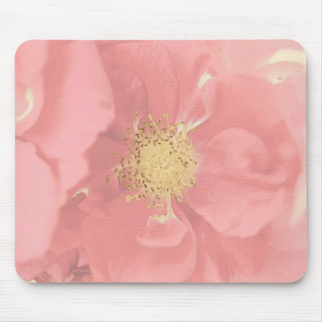 Bush Rose Mono Mousepad (Vorne)