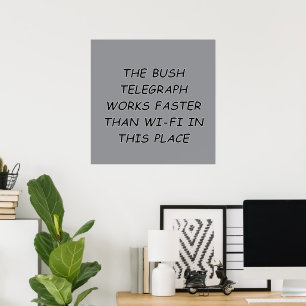 Bush Telegraph Poster