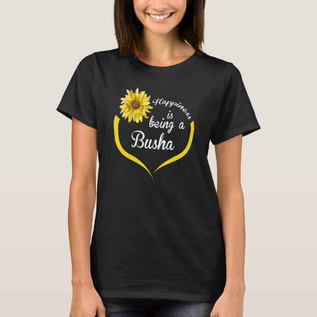 Busha Glück ist ein Busha T-Shirt (Vorderseite)