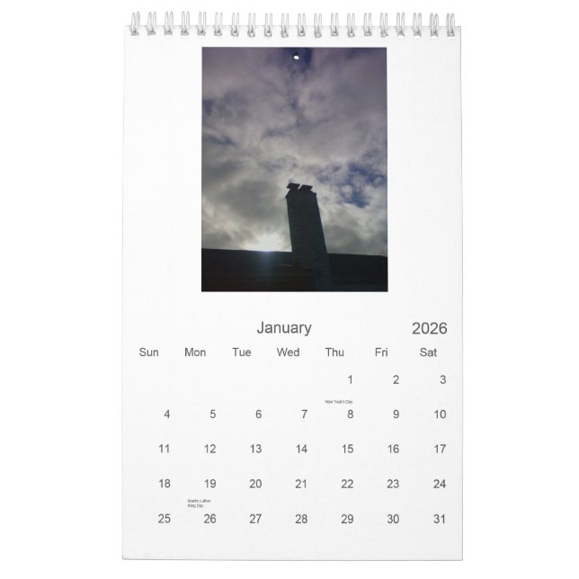 Bushaltestelle-Schönheit - eine Kalender (Jan 2026)