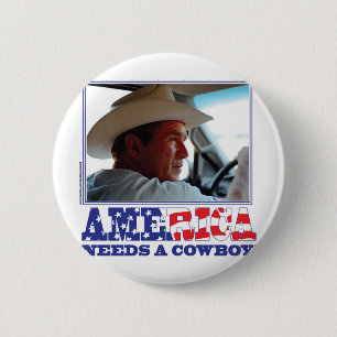 BushAMERICA Button