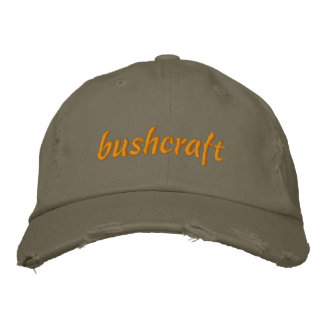 Bushcraft cap bestickte kappe