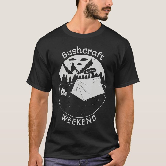 Bushcraft Weekend T-Shirt (Vorderseite)