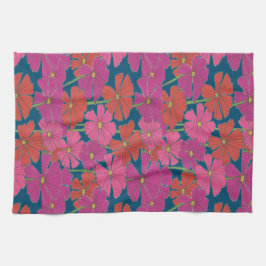 Bushel von hellen Kosmos Geschirrtuch