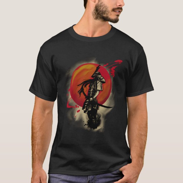 Bushido Code Samurai Japan T-Shirt (Vorderseite)