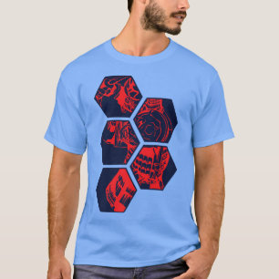 Bushido Code Samurai Japanisches Krieger-Kanji  T-Shirt