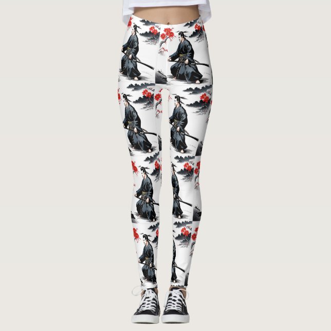 Bushido Code Samurai Masterpiece Leggings (Vorderseite)