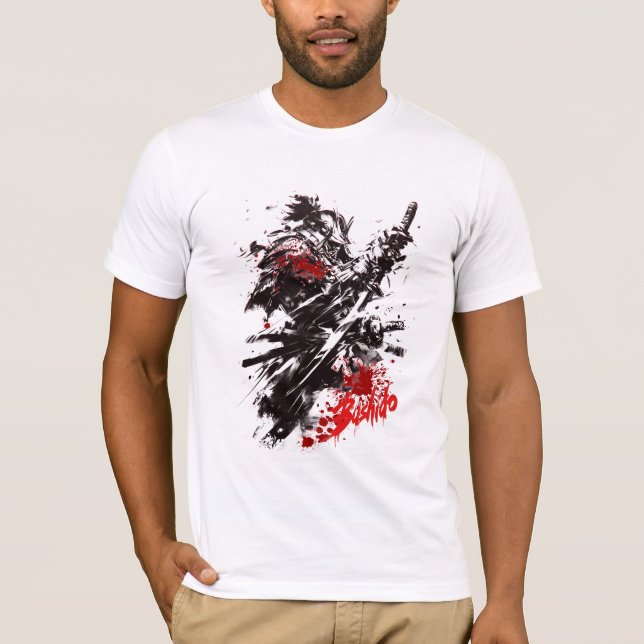 Bushido - Ehre und Tugend T-Shirt (Vorderseite)