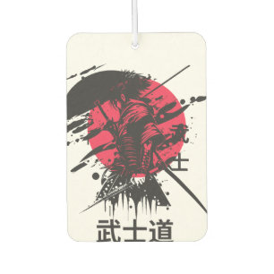 Bushido-Geist: Samurai-Krieger-Ästhetik Autolufterfrischer