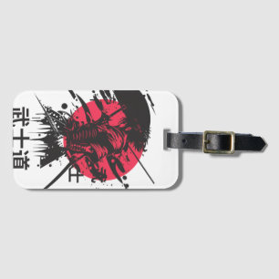 Bushido-Geist: Samurai-Krieger-Ästhetik Gepäckanhänger