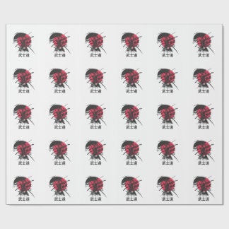 Bushido-Geist: Samurai-Krieger-Ästhetik Geschenkpapier