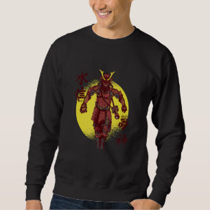 Bushido japanischer Samurai-Krieger Fotograf Sweatshirt