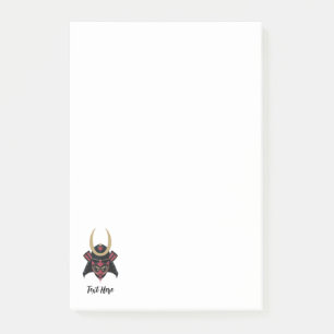 BUSHIDO-KRIEGER POST-IT KLEBEZETTEL