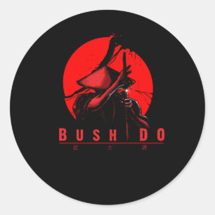 Bushido Runder Aufkleber