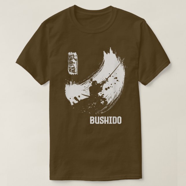 Bushido Samurai Way of The Warrior T-Shirt (Design vorne)