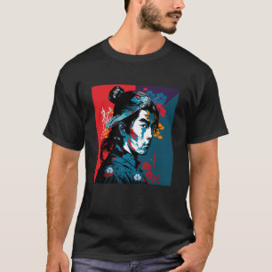Bushido Vintag Samurai japanischer Krieger Retro S T-Shirt