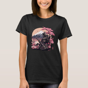 Bushido Vintage Samurai Japanischer Krieger Retro T-Shirt