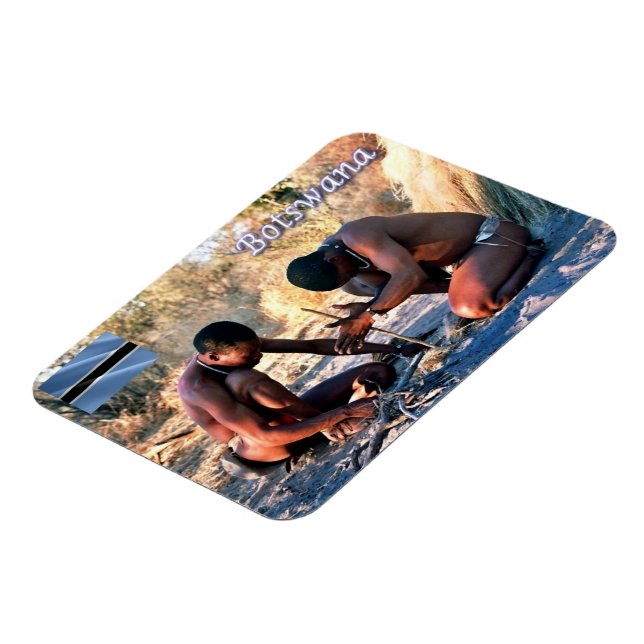 Bushmen San - Magnet (Linke Seite)