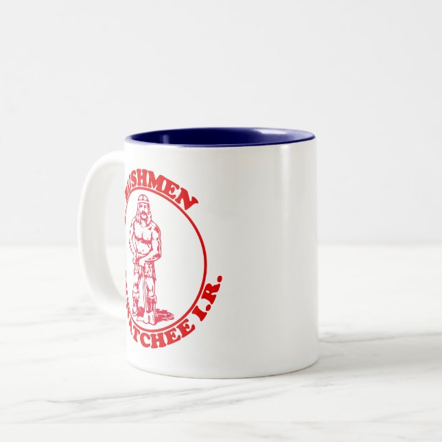 Bushmen-Tasse Zweifarbige Tasse (Vorderseite Links)