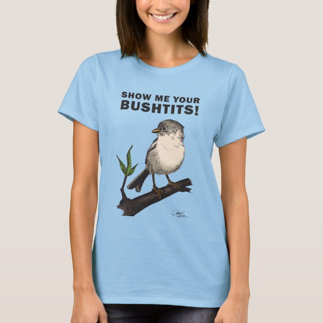 Bushtit T-Shirt (Vorderseite)
