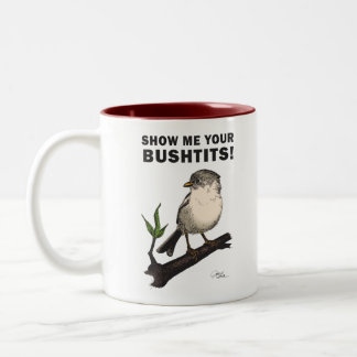 Bushtit Zweifarbige Tasse
