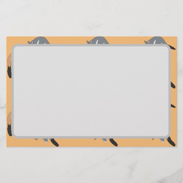 Bushy Tail Possums Briefpapier (Vorderseite)