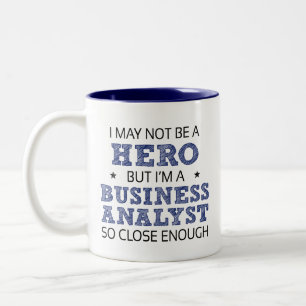 Business Analyst Novelty Zweifarbige Tasse