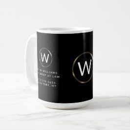 Business Berufliche Monogramm-Kaffeezubereitung Ta Kaffeetasse