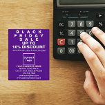 Business Black Friday Sale im Lila Flyer<br><div class="desc">Anpassbarer Flyer mit Black Friday Sale, Ihr Firmenname und andere Informationen über Ihr Unternehmen, ein Marketing-Material, das Sie verwenden können, um mehr Kunden anzuziehen. Passen Sie es an und vertreiben Sie es, um mehr Kunden zu gewinnen, Ihre Produkte oder Kunden zu kaufen, um Ihre Dienste zu mögen. Designfarben sind rosa...</div>